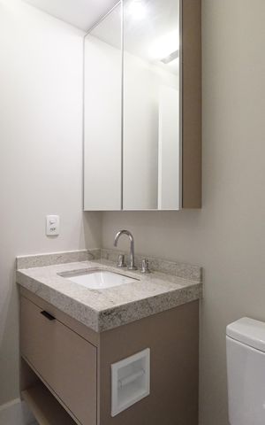 Studio para alugar com 24m², 1 quarto e sem vagaBanheiro