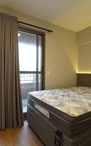 Studio para alugar com 24m², 1 quarto e sem vagaStudio