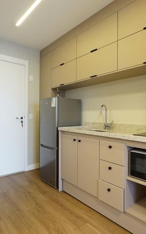 Studio para alugar com 24m², 1 quarto e sem vagaCozinha