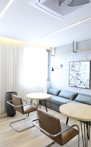 Studio para alugar com 24m², 1 quarto e sem vagaCoworking