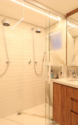 Apartamento à venda com 163m², 3 quartos e 3 vagasBanheiro da Suíte 2