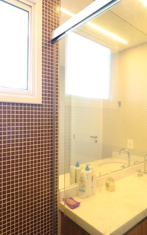Apartamento à venda com 163m², 3 quartos e 3 vagasBanheiro da Suíte 3