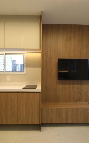 Studio para alugar com 30m², 1 quarto e sem vagaSala/Cozinha