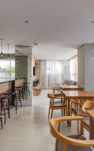 Apartamento para alugar com 49m², 2 quartos e 1 vaga Apartamento para alugar com 49m², 2 quartos e 1 vagaÁrea comum - Salão de festas