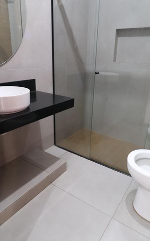 Casa para alugar com 160m², 3 quartos e 4 vagasBanheiro Social