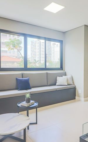 Apartamento à venda com 29m², 1 quarto e sem vaga Apartamento à venda com 29m², 1 quarto e sem vagaÁrea comum - Salão de festas