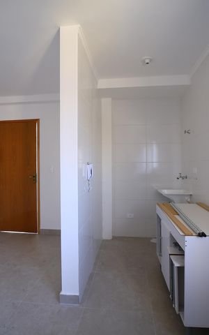 Apartamento à venda com 38m², 2 quartos e sem vagaCozinha e Área de Serviço