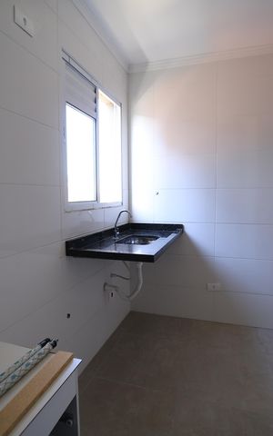 Apartamento à venda com 38m², 2 quartos e sem vagaCozinha e Área de Serviço