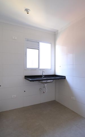 Apartamento à venda com 38m², 2 quartos e sem vagaCozinha e Área de Serviço