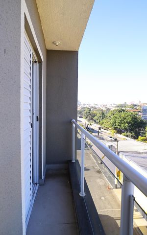 Apartamento à venda com 38m², 2 quartos e sem vagaVaranda