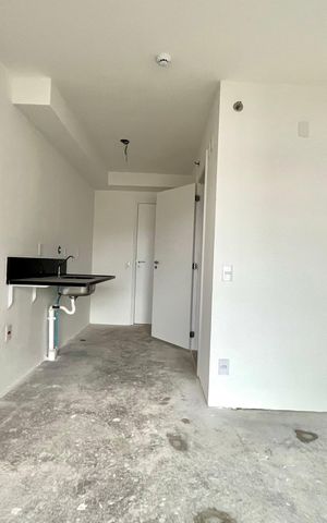 Apartamento à venda com 27m², 1 quarto e sem vaga Apartamento à venda com 27m², 1 quarto e sem vagaSala/Quarto