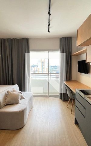 Apartamento para alugar com 25m², 1 quarto e sem vaga Apartamento para alugar com 25m², 1 quarto e sem vagaSala/Quarto