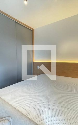 Apartamento para alugar com 25m², 1 quarto e sem vaga Apartamento para alugar com 25m², 1 quarto e sem vagaSala/Quarto