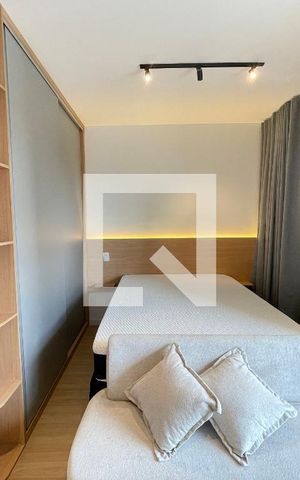 Apartamento para alugar com 25m², 1 quarto e sem vaga Apartamento para alugar com 25m², 1 quarto e sem vagaSala/Quarto