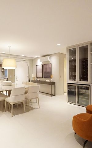 Apartamento à venda com 147m², 3 quartos e 2 vagasSala de Jantar