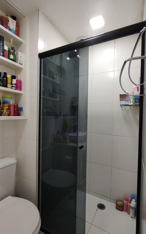 Apartamento à venda com 61m², 2 quartos e 1 vagaBanheiro da Suíte