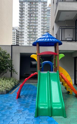 Studio à venda com 25m², 1 quarto e 1 vaga Studio à venda com 25m², 1 quarto e 1 vagaÁrea comum - Playground