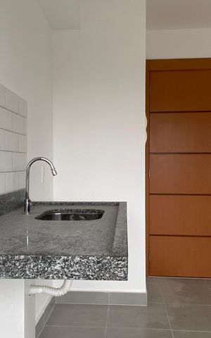 Studio à venda com 25m², 1 quarto e 1 vaga Studio à venda com 25m², 1 quarto e 1 vagaQuarto - Cozinha