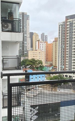 Studio à venda com 25m², 1 quarto e 1 vaga Studio à venda com 25m², 1 quarto e 1 vagaVaranda - Área de Serviço
