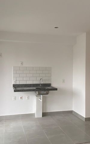 Studio à venda com 25m², 1 quarto e 1 vaga Studio à venda com 25m², 1 quarto e 1 vagaQuarto - Cozinha