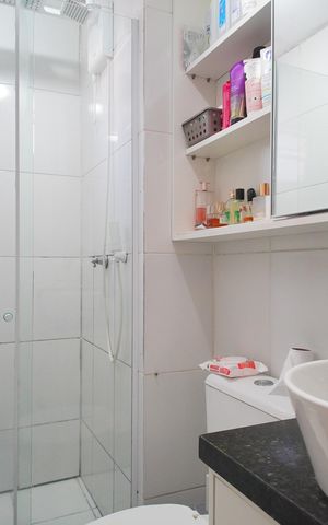 Apartamento à venda com 42m², 2 quartos e 1 vagaBanheiro