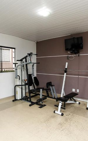 Apartamento à venda com 43m², 2 quartos e 1 vaga Apartamento à venda com 43m², 2 quartos e 1 vagaArea Comum - Academia