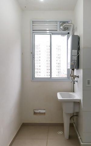 Apartamento à venda com 43m², 2 quartos e 1 vaga Apartamento à venda com 43m², 2 quartos e 1 vagaÁrea de Serviço