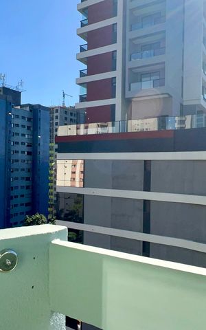 Apartamento para alugar com 40m², 1 quarto e 1 vaga Apartamento para alugar com 40m², 1 quarto e 1 vagaVaranda da sala