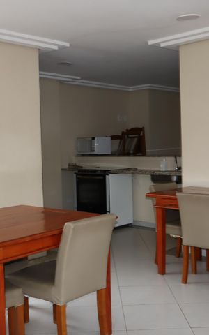 Apartamento para alugar com 53m², 2 quartos e 1 vagaÁrea comum - Salão de festas