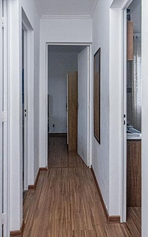Apartamento à venda com 67m², 3 quartos e 1 vaga Apartamento à venda com 67m², 3 quartos e 1 vagacorredor para os cômodos_1