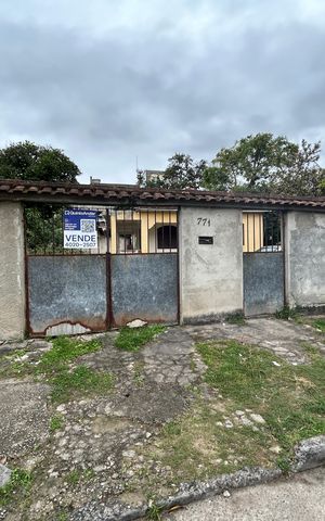 Casa para alugar com 52m², 2 quartos e 1 vagaFachada + placa