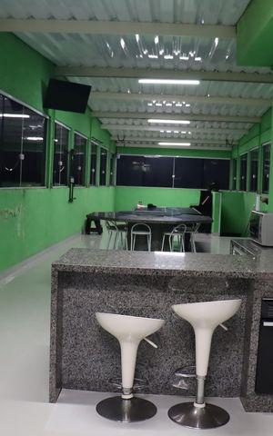 Casa à venda com 408m², 3 quartos e 5 vagas Casa à venda com 408m², 3 quartos e 5 vagasChurrasqueira