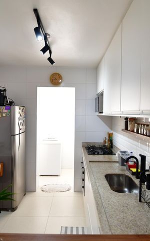 Apartamento para alugar com 56m², 2 quartos e 1 vagaCozinha