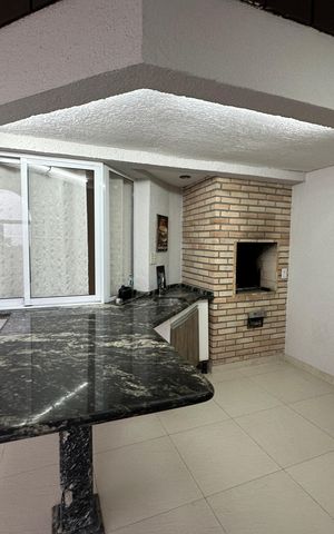 Apartamento à venda com 144m², 3 quartos e 2 vagasChurrasqueira