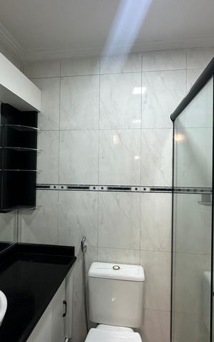 Apartamento à venda com 144m², 3 quartos e 2 vagasBanheiro da Suíte 1