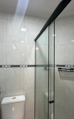 Apartamento à venda com 144m², 3 quartos e 2 vagasBanheiro da Suíte 1