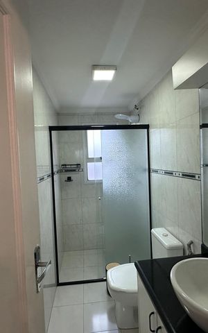 Apartamento à venda com 144m², 3 quartos e 2 vagasBanheiro Social