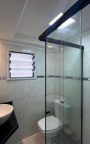 Apartamento à venda com 144m², 3 quartos e 2 vagasBanheiro da Suíte 2