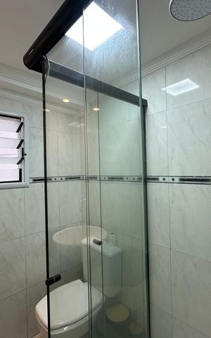 Apartamento à venda com 144m², 3 quartos e 2 vagasBanheiro da Suíte 2