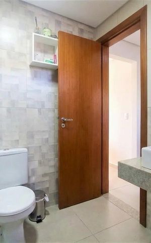 Casa de condomínio para alugar com 113m², 3 quartos e 2 vagas Casa de condomínio para alugar com 113m², 3 quartos e 2 vagasBanheiro 1