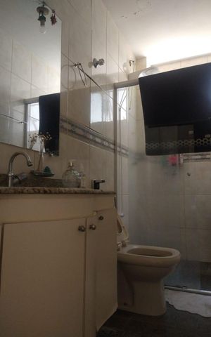 Apartamento à venda com 100m², 3 quartos e 2 vagas Apartamento à venda com 100m², 3 quartos e 2 vagasBanheiro social