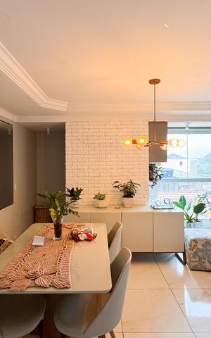 Apartamento à venda com 155m², 2 quartos e 2 vagas Apartamento à venda com 155m², 2 quartos e 2 vagasSala