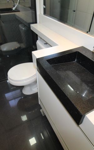 Apartamento para alugar com 90m², 3 quartos e 2 vagasBanheiro social