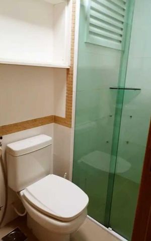 Apartamento para alugar com 39m², 1 quarto e 1 vaga Apartamento para alugar com 39m², 1 quarto e 1 vagaBanheiro