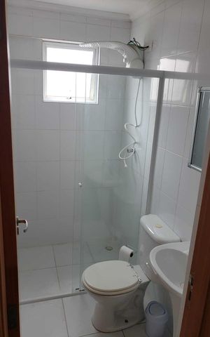 Apartamento à venda com 56m², 2 quartos e 1 vaga Apartamento à venda com 56m², 2 quartos e 1 vagaBanheiro