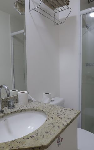 Apartamento para alugar com 85m², 2 quartos e 1 vagaBanheiro da Suíte 2