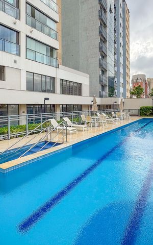 Apartamento para alugar com 41m², 1 quarto e 1 vaga Apartamento para alugar com 41m², 1 quarto e 1 vagaPiscina