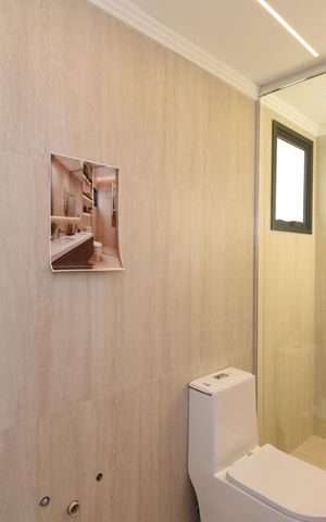 Casa de condomínio à venda com 187m², 3 quartos e 3 vagasBanheiro da Suíte 2