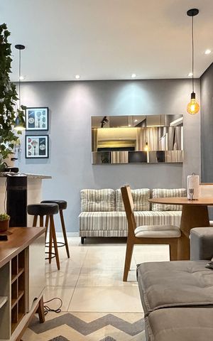 Apartamento para alugar com 50m², 1 quarto e 1 vagaSala