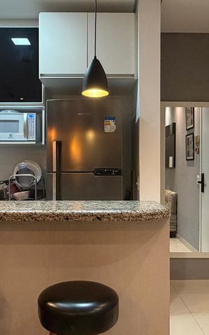 Apartamento para alugar com 50m², 1 quarto e 1 vagaCozinha e Área de Serviço